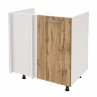 Тумба нижняя Руна МНУМ 800x818x520 мм дуб природный/белый ROKO