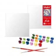 Картина по номерам Котик на заборе ©art_selena_ua 25х25 см Ideyka