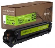 Картридж лазерний Patron сумісний HP 125A (CB540A) Green Label, (PN-125AKGL) чорний