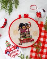 Набор для вышивания крестиком Кошки-мышки AHM-030 150х150 мм Абрис Арт Набор для вышивания крестиком Кошки-мышки AHM-030 150х150 мм Абрис Арт