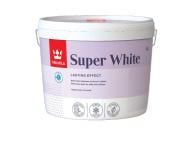 Краска акриловая TIKKURILA Super White глубокий мат белая 10 л 14,6 кг