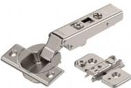 Петля накладна Blum 110° CLIP top з монтажною планкою без доводчика 70T3550.TL + 173H7100