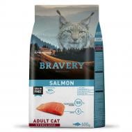 Корм сухой для стерилизованных котов Bravery Salmon Adult Cat Sterilized с лососем 600 г