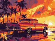 Картина по номерам Ретро закат ©art_selena_ua 30х40см см Ideyka