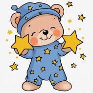 Картина по номерам Звездные сны ©art_selena_ua 25х25см см Ideyka