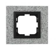 Рамка одномісна Mono Style Granİt універсальна граніт білий 107-600000-160