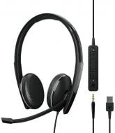 Гарнітура Sennheiser Adapt 165T II USB black (1000902)