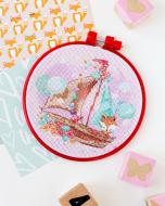 Набір для вишивання хрестиком Під вітрилами AHM-050 150х150 мм Абрис Арт Набір для вишивання хрестиком Під вітрилами AHM-050 150х150 мм Абрис Арт
