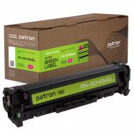 Картридж лазерный Patron совместимый HP 304A (CC533A) Green Label, (PN-304AMGL) magenta