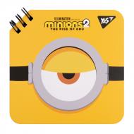 Блокнот 110х110 мм 80 лист. Minions (151754) YES