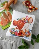 Набор для вышивания крестиком подушка Дружба AHP-008 300x300 мм Абрис Арт