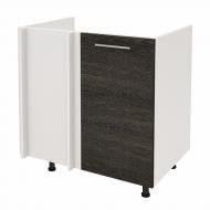 Тумба нижня Руна МНУМ 800x818x520 мм дуб вінтаж/білий ROKO