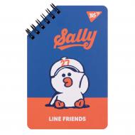 Блокнот 95х145 мм 60 арк. Line Friends Sally YES