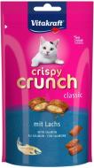 Лакомство Vitakraft для кошек Crispy Crunch лосось 60 г арт. 28815 с лососем