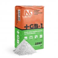 Клей для піноблоків ACTU газоблоків, цегли ПРО, GB-1 (ПРОМО)