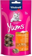 Ласощі для котів Vitakraft Yums котяча м’ята з куркою 40 г