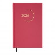 Дневник датированный MADAM Buromax A5 2026 малиновый