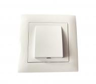 Розетка для вывода кабеля Efapel Logus белый 21174 TBR