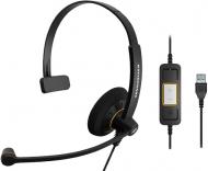 Гарнитура Sennheiser SC 30 USB CTRL Mono black (504548)