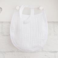 Слинявчик-фартух Blanka білий 14329 Слинявчик-фартух Blanka білий 14329