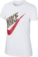 Футболка Nike W NSW TEE PREP FUTURA 1 CK4361-100 р.L белый