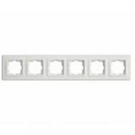 Рамка шестиместная Mono Despina универсальная слоновая кость 102-010000-166