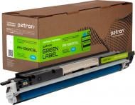 Тонер-картридж Patron HP 126A CE311A Green Label PN-126ACGL (CT-HP-CE311A-C-PN-GL) блакитний