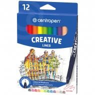 Набор линеров Centropen Happy 12 цветов 2521