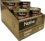 Консерва Для котів NATIVE з океанським тунцем 24 шт./ 75 г