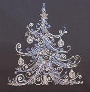 Набор-миди для вышивания бисером Елочка серебро AMB-079 200x200 мм Абрис Арт Набор-миди для вышивания бисером Елочка серебро AMB-079 200x200 мм Абрис Арт