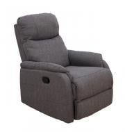 Крісло-реклайнер 750х100-170х1050 мм сірий