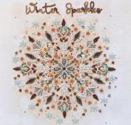 Набор-миди для вышивания бисером Снежит AMB-081 200x200 мм Абрис Арт