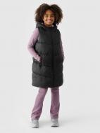 Жилет 4F VEST JACKET F130 4FJWAW24TVJAF130-20S р.164 черный