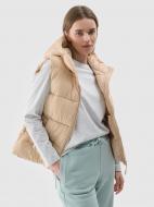 Жилет 4F VEST JACKET F141 4FWAW24TVJAF141-83S р.M бежевый