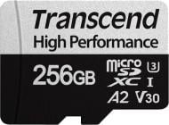 Карта памяти Transcend microSDXC 256 ГБ Class 10UHS-I (TS256GUSD330S)