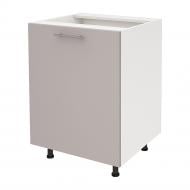 Тумба нижняя Руна МН (1) 600x818x520 мм макиато/белый ROKO