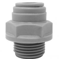 Перехідник CDC Fluidtech Europe S.r.l зі скобою Ø3/8" (трубка) х Ø1/4" ЗР