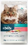 Корм сухий для дорослих котів усіх порід Internutri Tasty Vitality з курячим філе 3 кг