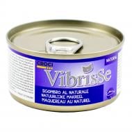 Корм влажный для взрослых котов VIBRISSE макрель 70 г
