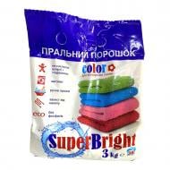 Стиральный порошок для машинной и ручной стирки SuperBright для цветных вещей 3 кг