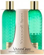 Набор подарочный Vivian Gray Bergamot & Lemongrass Гель для душа & Лосьон для тела (2 х300 мл)