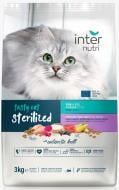 Корм сухий для стерилізованих котів усіх порід Internutri Tasty Sterilized з тунцем і креветками 3 кг