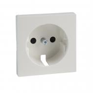 Панель 1 с заземлением Schneider Electric Merten с защитными шторками IP20 белый MTN2330-0319