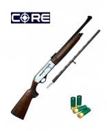 Ружье Core Охотничье гладкоствольное LZR-G01 Wood, к.12, белая коробка, с доп. стволом 51см