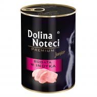Корм влажный для котят Dolina Noteci Premium мясные кусочки в соусе с индейкой 400 г
