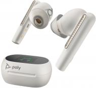 Bluetooth-гарнитура Poly TWS Voyager Free 60+ white (7Y8G5AA)