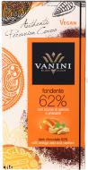 Шоколад Vanini Fondente 62% con scorze di arancia e anacardi 100 г
