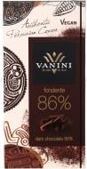 Чорний шоколад Vanini Fondente 86% 100 г