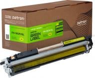 Тонер-картридж Patron HP 130A CF352A Green Label PN-130AYGL (CT-HP-CF352A-Y-PN-GL) желтый