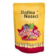 Корм влажный для взрослых котов Dolina Noteci Superfood с курицей, говядиной и дорадо 85 г